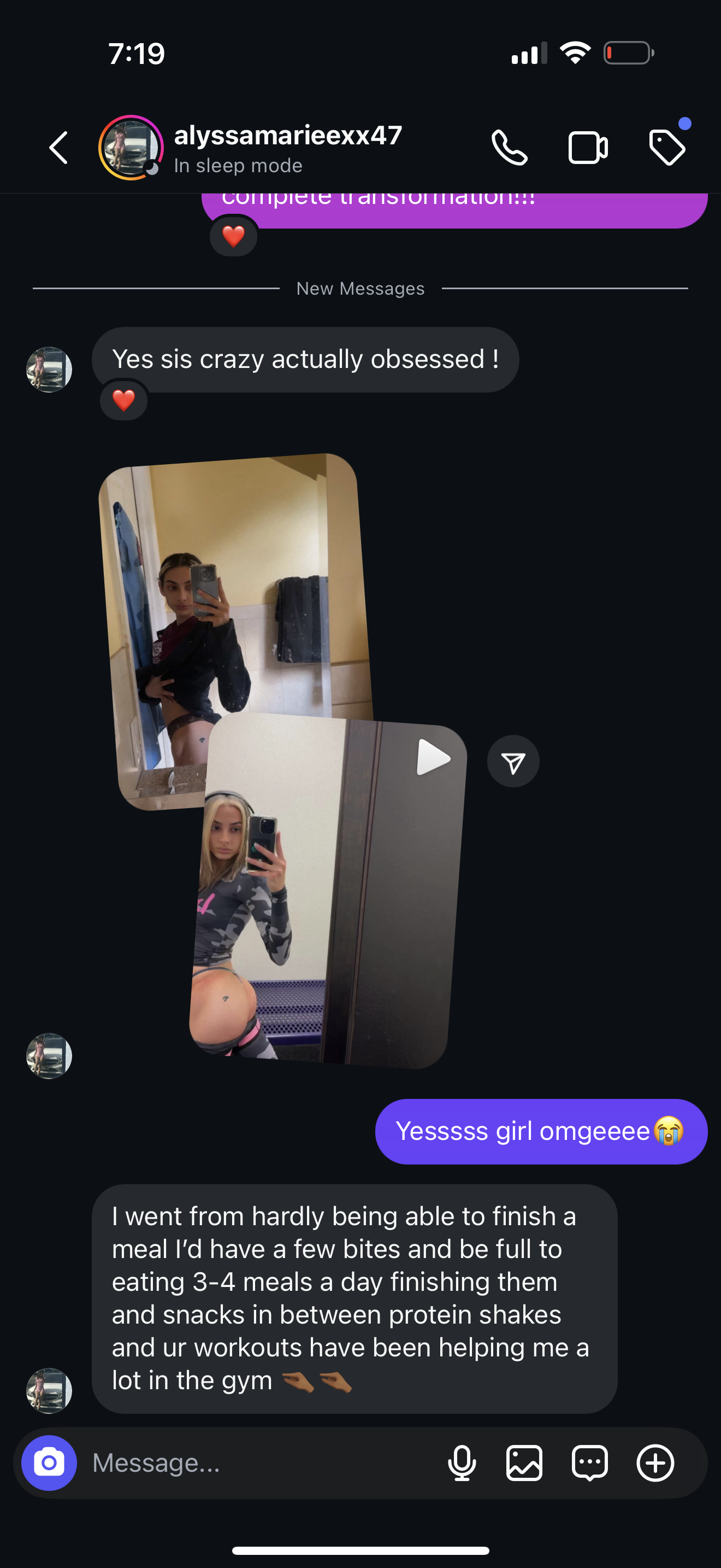 [Lower Body] Weight Gain