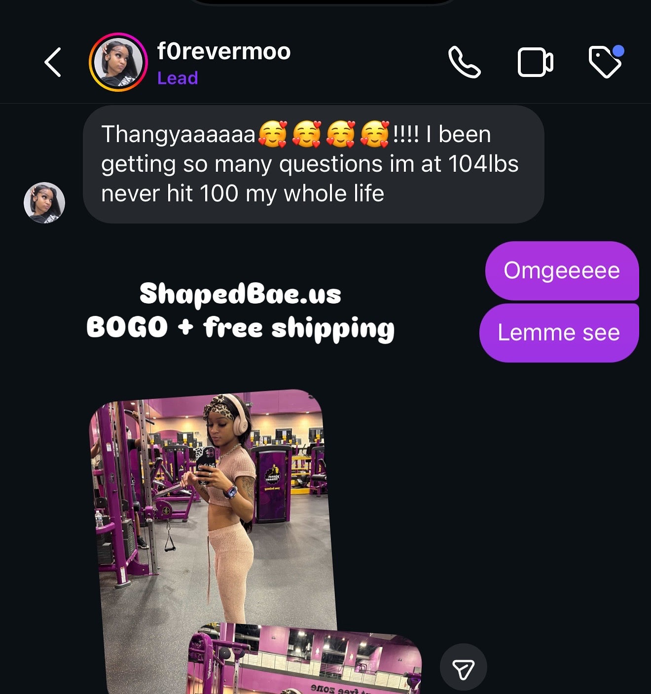 [Lower Body] Weight Gain