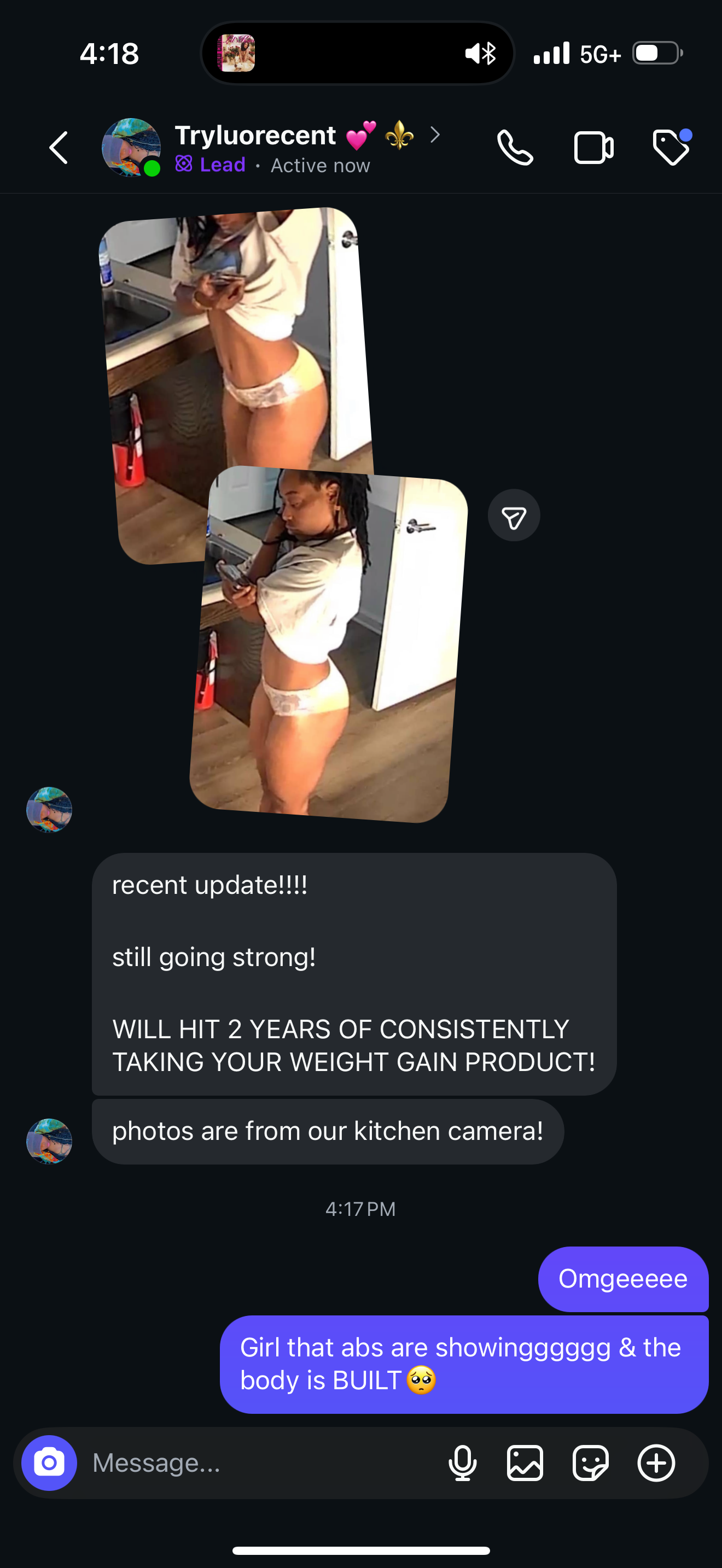 [Lower Body] Weight Gain